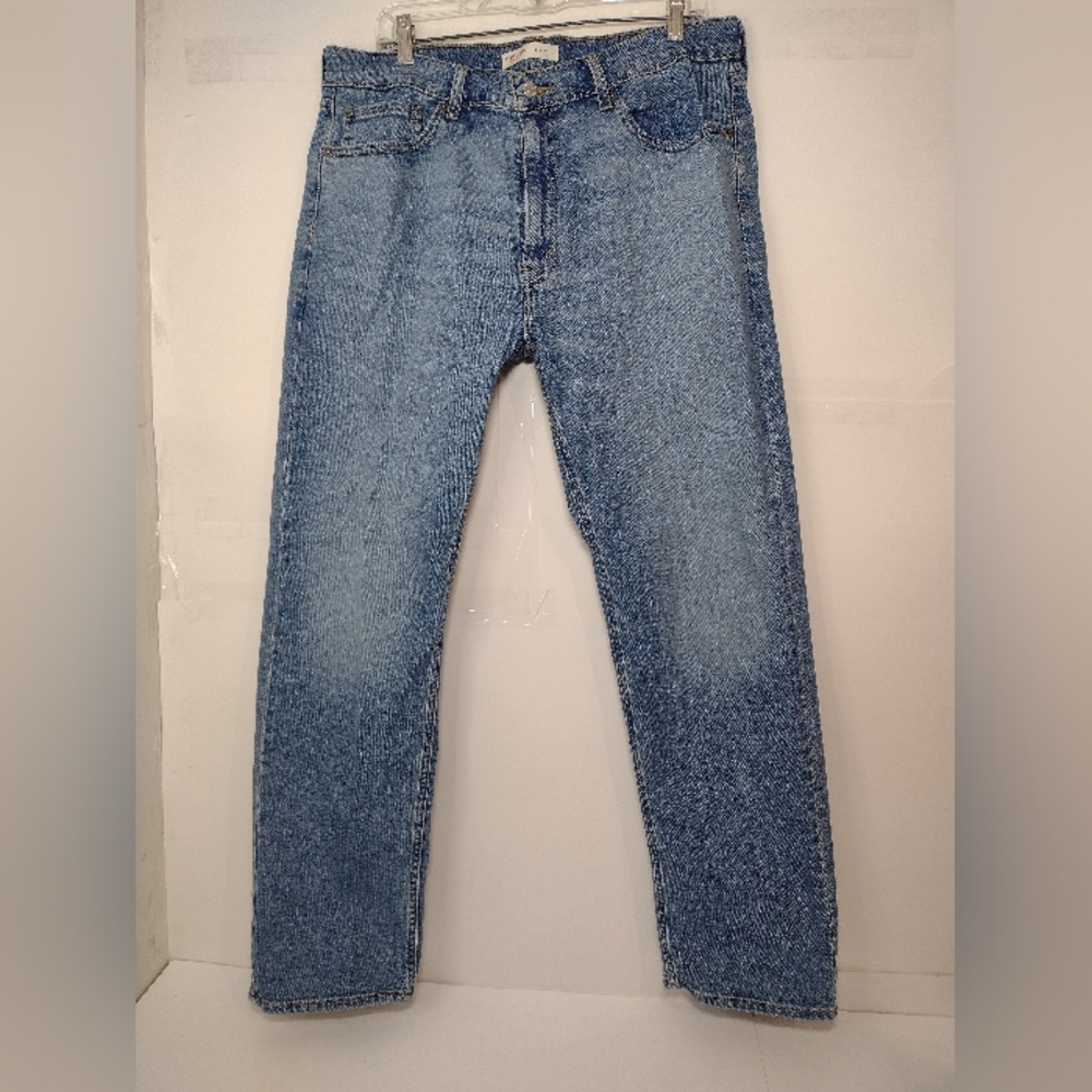 LEVI Classic Men's Blue Denim Jeans (36×30)
